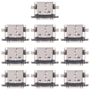 Lot de 10 connecteurs de charge 12 broches d'origine, modèle : broche centrale SH29011838-20